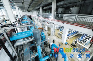 第十污水處理廠建在地下的污水處理設(shè)施。記者 王俊星攝